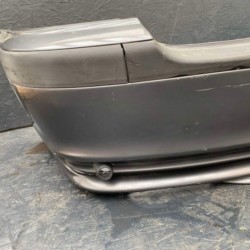 BMW E46 Estate Wagon Rear Bumper 8212584 OEM Gray With Place For Parking Sensors - Picture 4 of 15