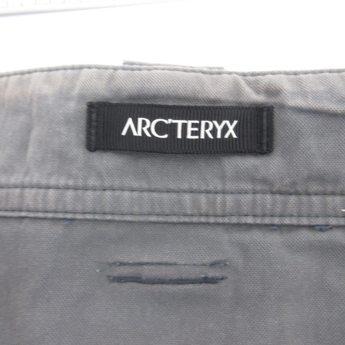 Arcteryx Pants Men 36 X 32 Gray Cargo Cotton Nylon Hiking Outdoor Trail - Picture 3 of 8