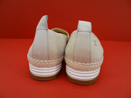 Mocassini Paul Green slipper ballerina scarpe basse scarpe donna pelle taglia 39 beige - Foto 5 di 9