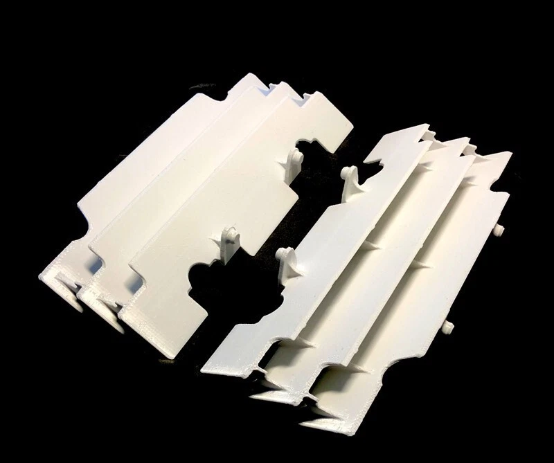 Honda CR125 1989-1997 Radiator Louvers 19033-KS6-701 - image 2 of 3