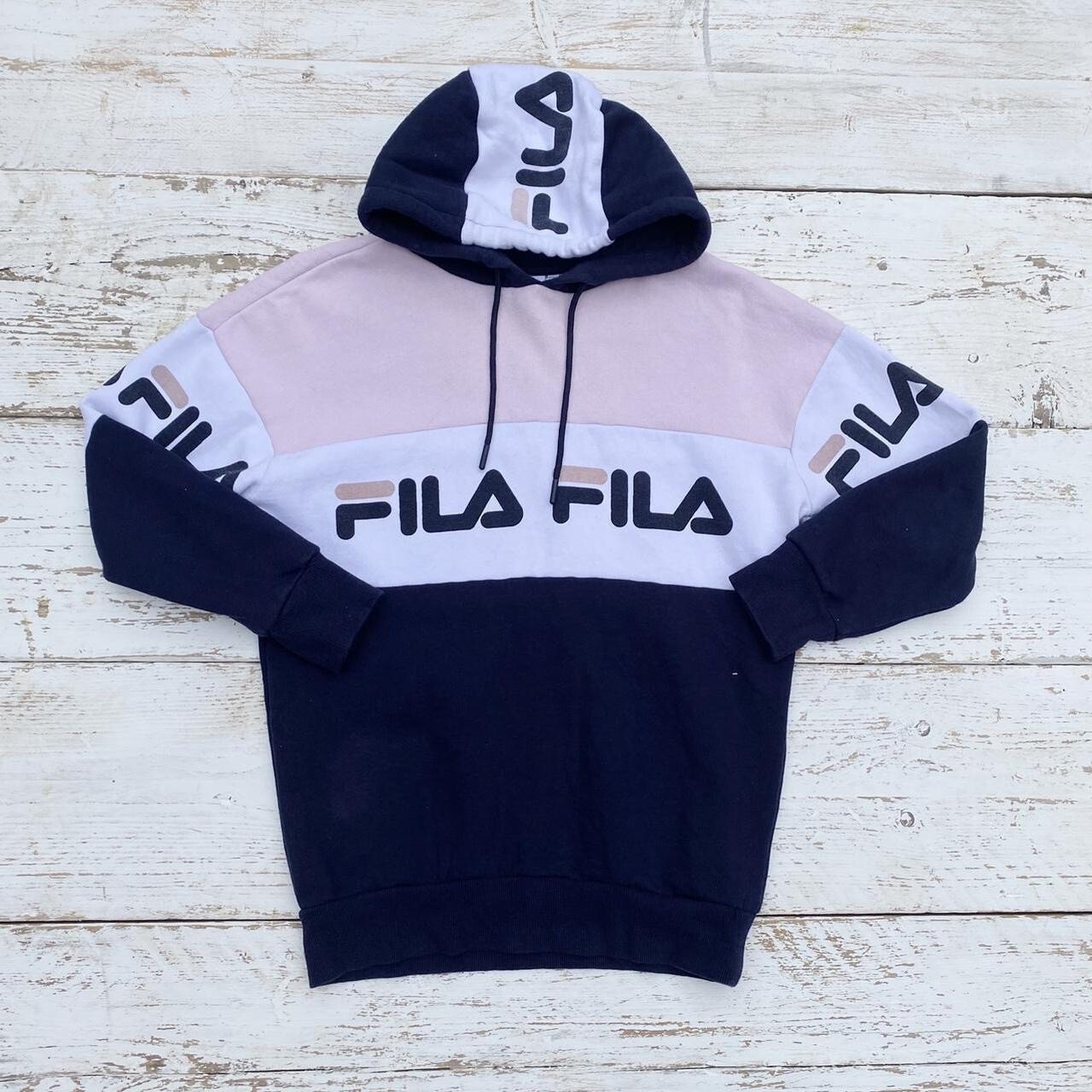 FILA Felpa con cappuccio donna taglia XXS 6 maglione felpa in pile con cappuccio