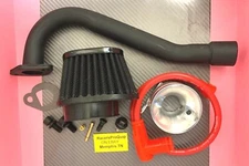 MiniBike Stage 1 under seat Exhaust Coleman type adds 3-4HP Kit 24HrShip USA NEW