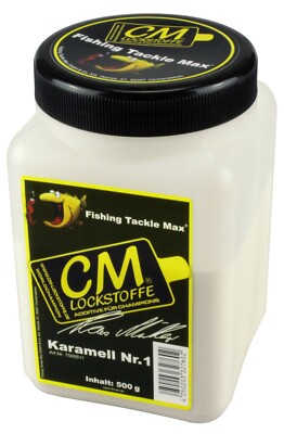 CM Karamell Nr.1 Lockstoff Pulver 500 gr Dose Fishing Tackle Max  Müller