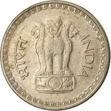 [#758847] Coin, INDIA-REPUBLIC, 25 Paise, 1987, EF(40-45), Copper-nickel, KM:49.
