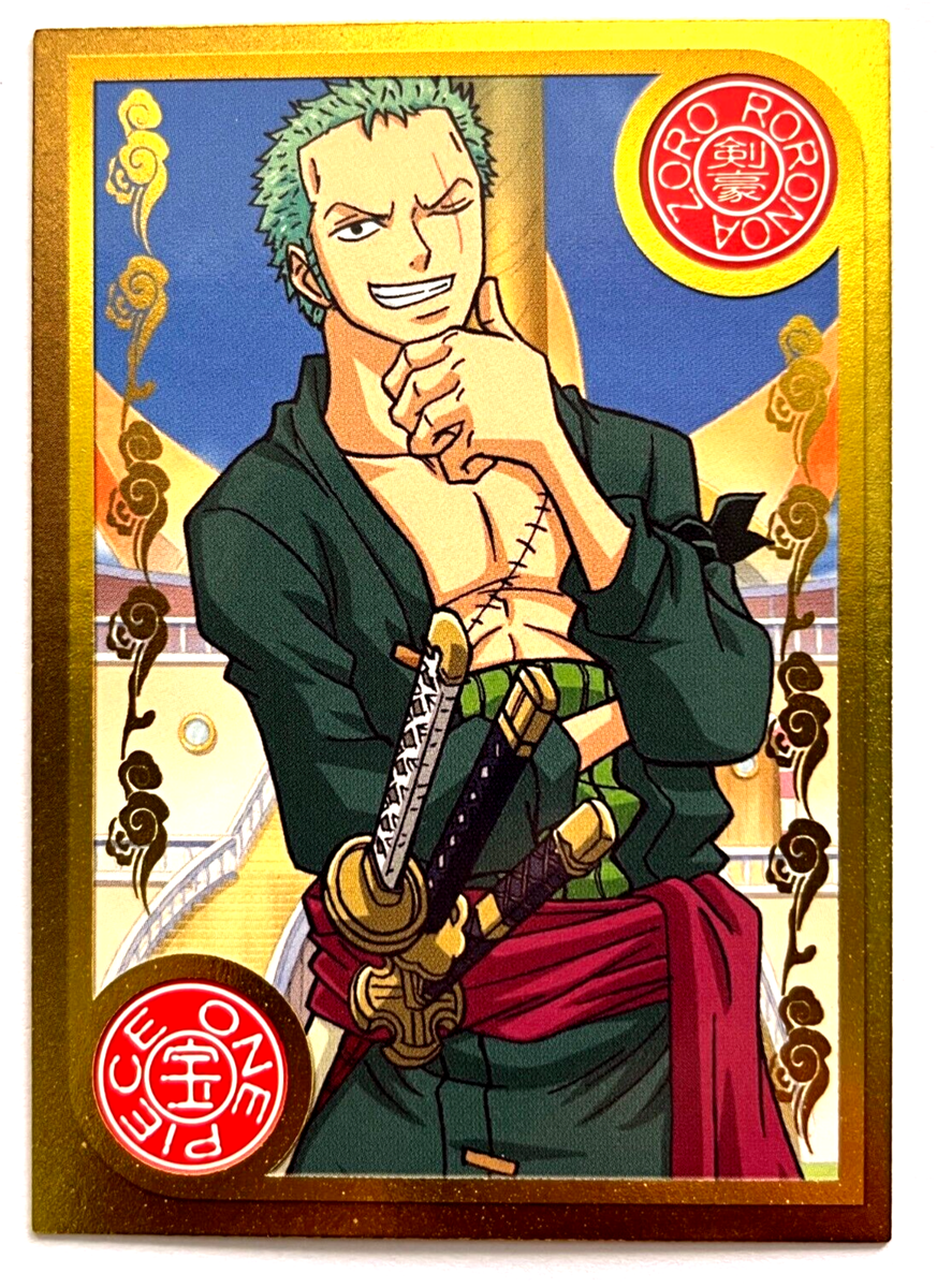 2022 ONE PIECE Epic Journey Panini Card #017 RORONOA ZORO Italy