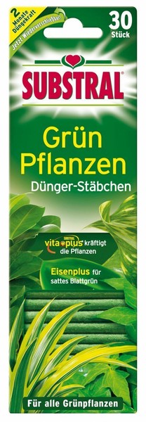 Substral DüNger-StäBchen FüR GrüNpflanzen 30 StüCk Npk-DüNger-image