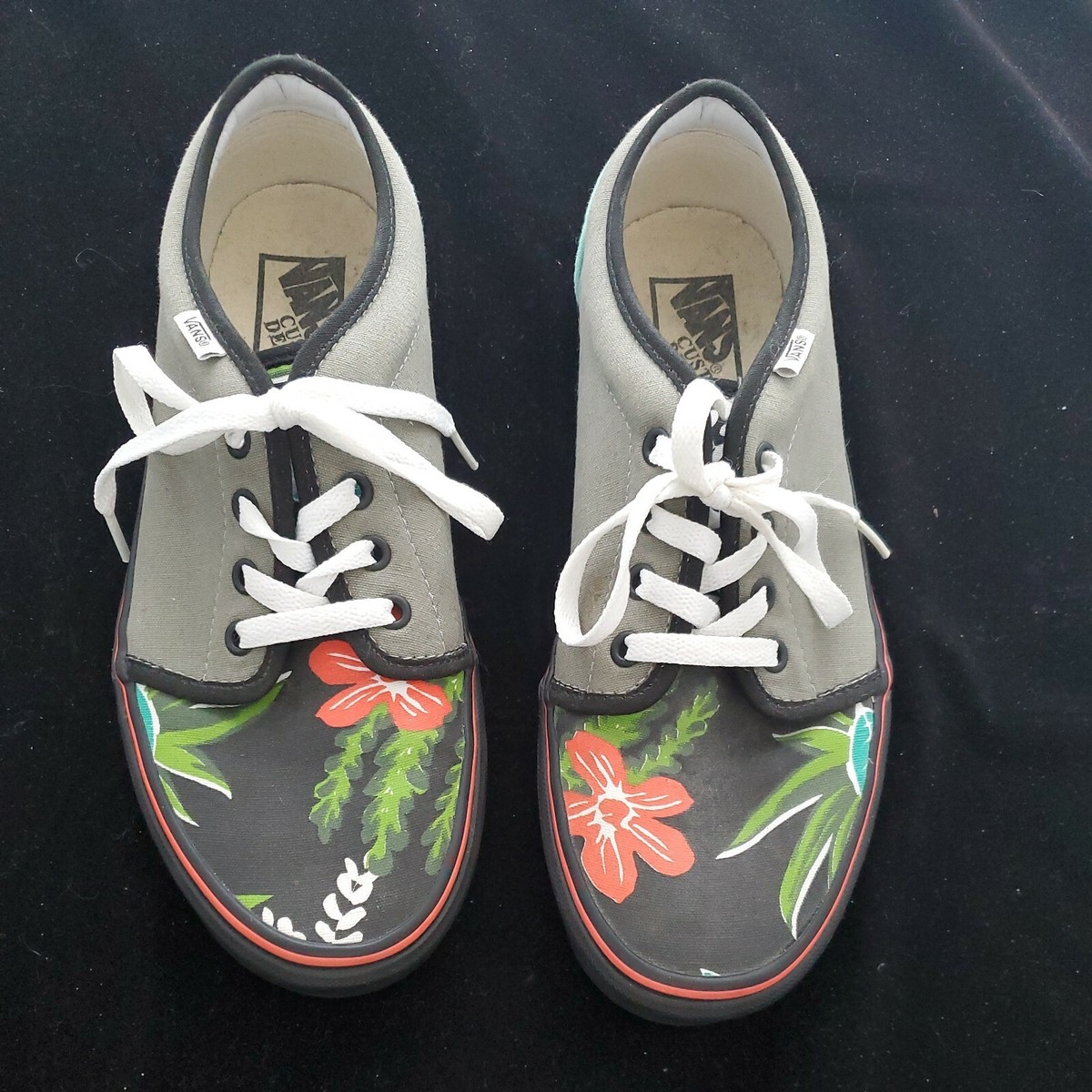 Vans Custom Design Canvas Shoes Women