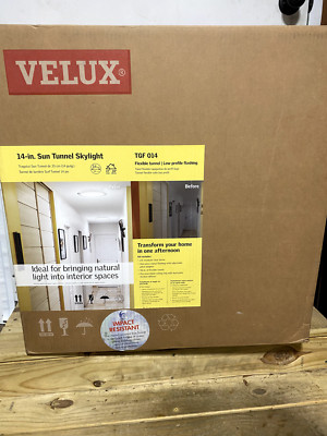 VELUX 14'' x 96'' Polycarbonate Flexible Self-flashing Aluminum Tubular Skylight