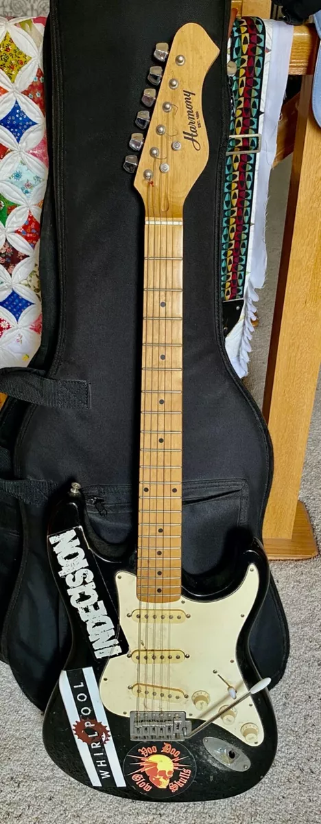 1990 s Harmony Strat Style Electric Guitar eBay