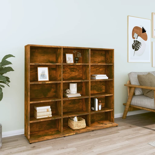 CD Storage Cabinet, Media Storage Shelf Rack Organizer With 15 Open Compartments - 第 18/29 張圖片