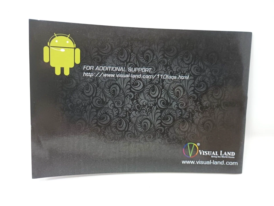 Visual Land Prestige 10 Android Tablet User Manual - Image 2 of 2