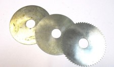 3x Metall Kreiss&auml;geblatt  SSMo  &Oslash;100 x 0,7/0,8 /1,0 x 22   A3936