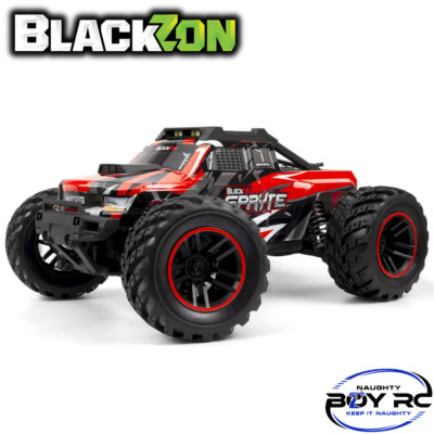 Blackzon Spryte MT 1/20 4WD Electric Monster Truck RTR Red Mini Micro RC Car