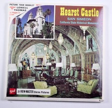 View-Master Hearst Castle San Simeon California- 3 reels A190