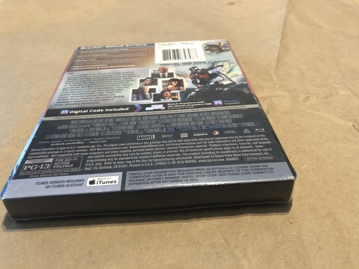 Ant-Man (Blu-ray Disc, SteelBook Only Best Buy) for sale online | eBay