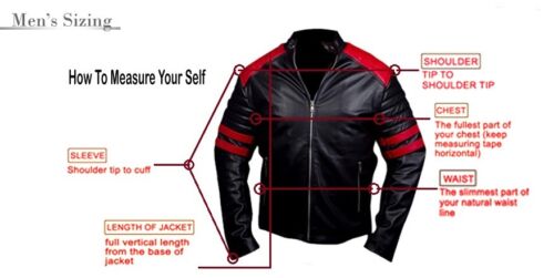 Brown Suede Leather Jacket for Men Cafe Racer Size XS S M L XL XXL Custom Made - Picture 5 of 6