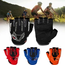 Motorcycle Gloves Off-road Electric Bike Gloves Short Finger Half Finger Gloves