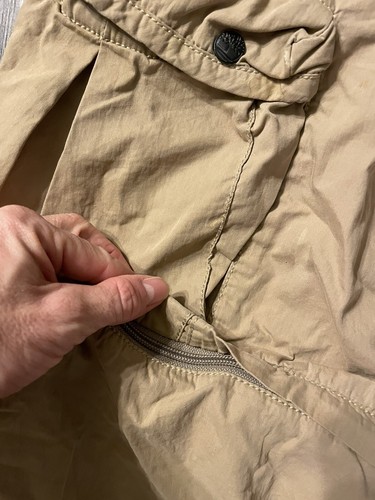 Timberland Men's Nylon Zip-Off Fly Fishing Pants Large (34/32) Brown. - Picture 4 of 4