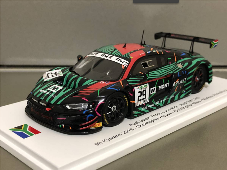 Audi R8 LMS#29 2019 1/43 Frank's Modell Custom-made article