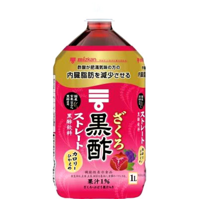 Mitsukan Japanese Pomegranate Black Vinegar 1L ミツカン ざくろ黒酢