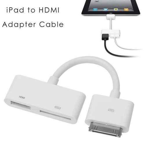 Cyfrowy adapter AV HDMI do HDTV do nowego iPada (iPad 3) / iPada 2 / iPada / iPhone'a 4 - Zdjęcie 4 z 6