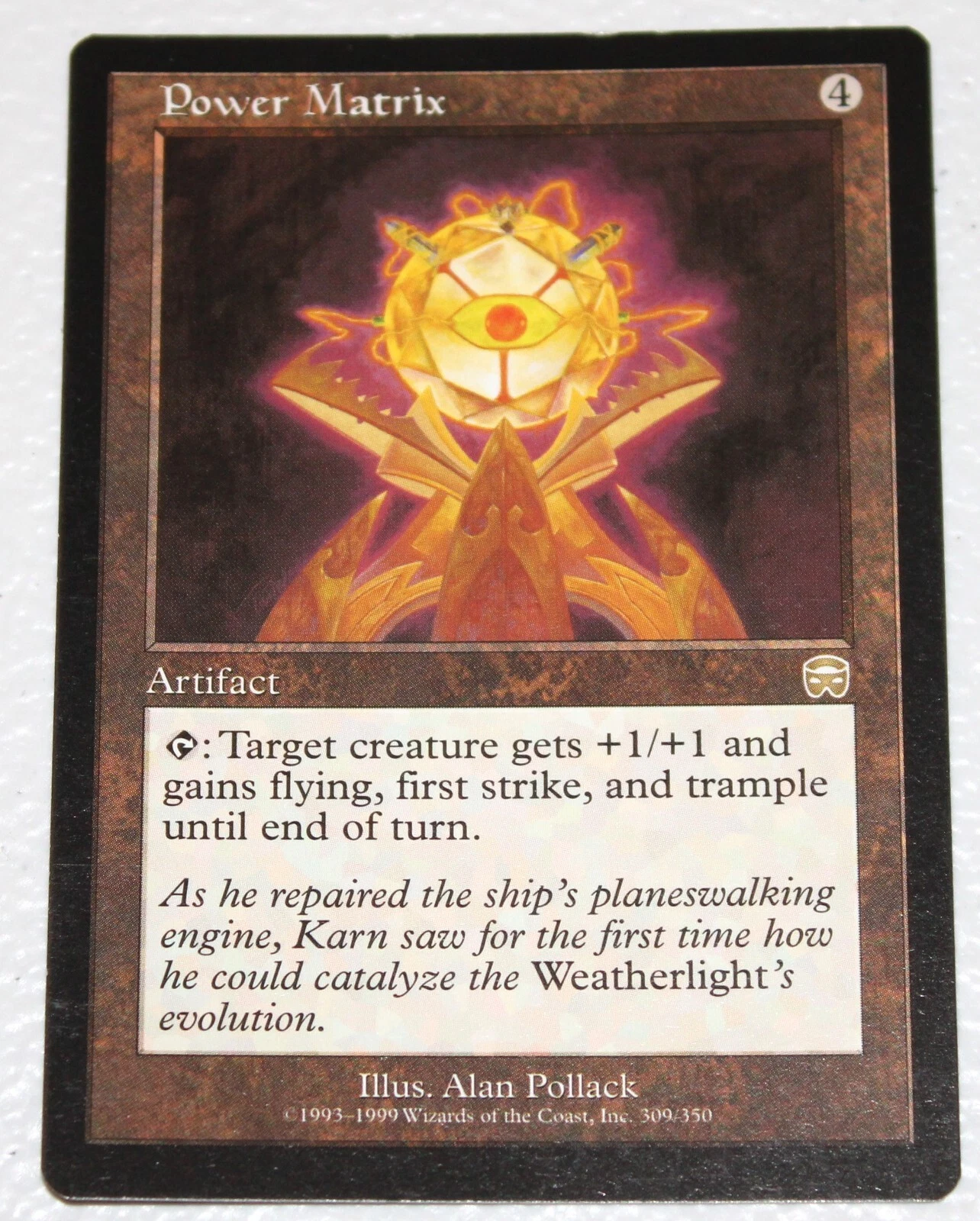 MTG Power Matrix Mercadian Masques Regular Lightly Played