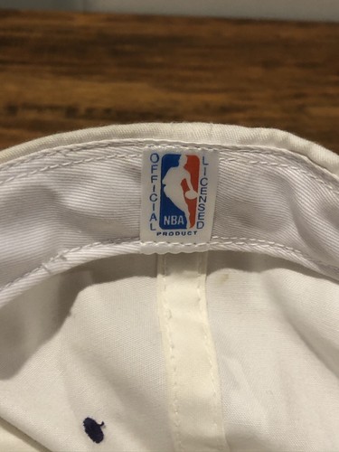 Ultra Rare 90s Lakers Sports Specialties Snapback 1 Size Fits All White Hat NBA - Picture 6 of 6