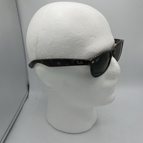 Ray-Ban New Wayfarer RB2132 Sunglasses 945 Honey Amber Black 52-18 3N Italy - Picture 5 of 10