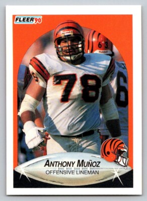 1990 Fleer - #220 Anthony Munoz