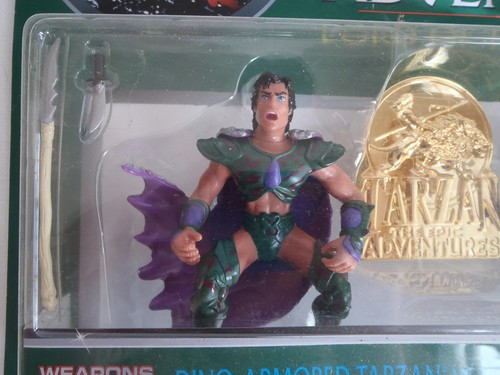 Tarzan the Epic Adventures Lord of Jungle vs Realistic Cheetah Figures New 1995 - Picture 2 of 8