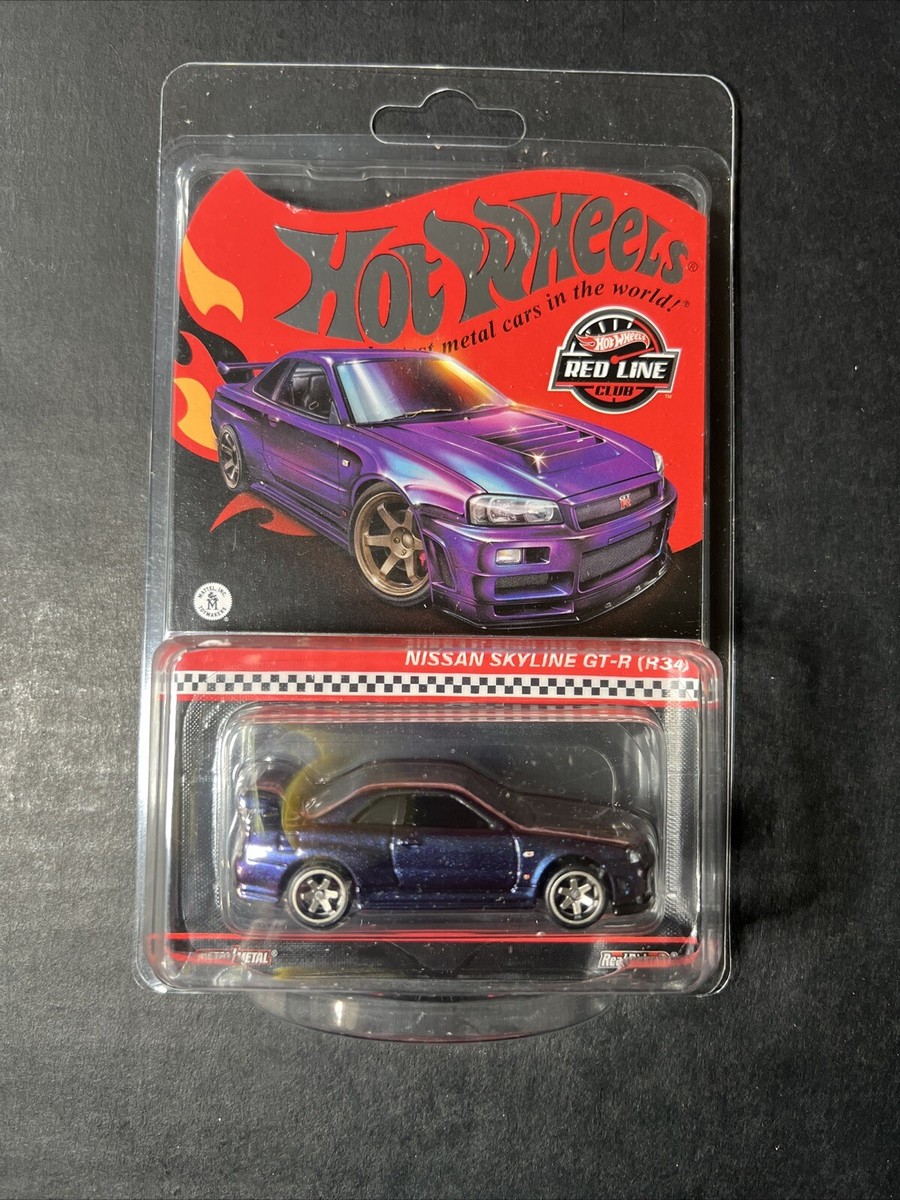 Hot Wheels RLC Nissan Skyline GT-R R34 2024 Midnight Purple Hot Wheels RLC Nissan Skyline GT-R R34 2024 Midnight Purple