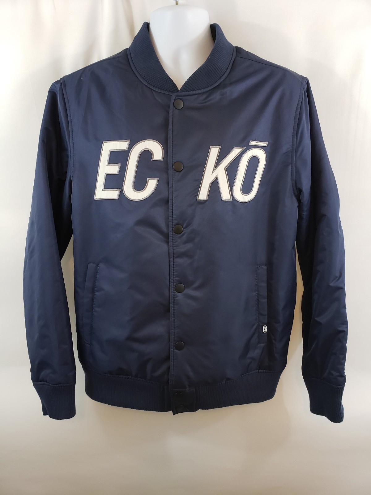 Blue Varsity Bomber Jacket Size 