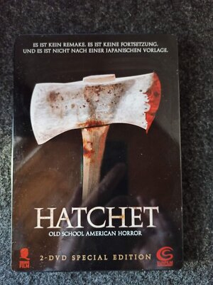 Hatchet - Limited 2-Disc Special Edition Steelbook (DVD) sehr guter Zustand !