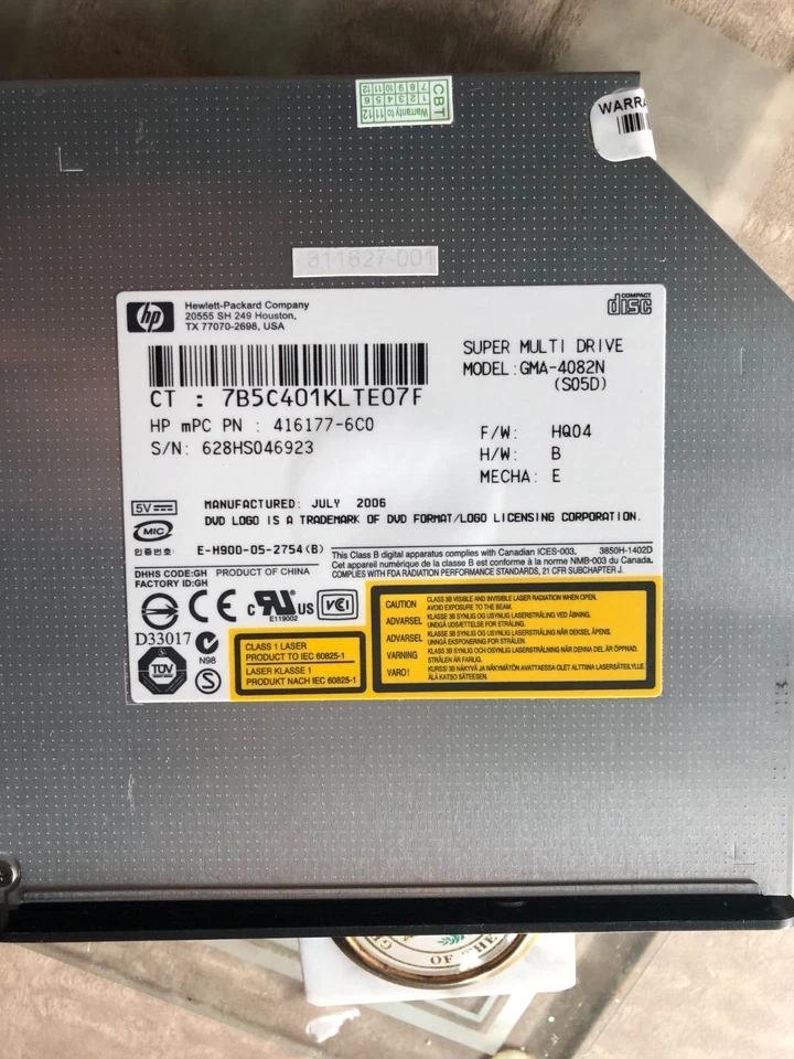 Genuine Compaq Presario 900 1500 Series CD/DVD Writer Player 430205-001 - Image 3 of 4