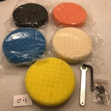 AVID POWER 6 Inch Buffing Polishing Pads 5Pcs for 6 Backing Plate,... 