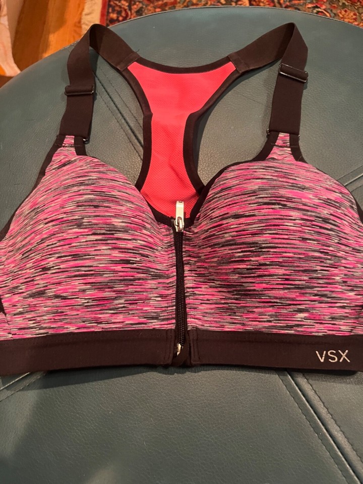 Victorias Secret 32B Sports Bra Run Workout Fitness High Impact eBay