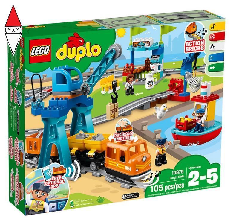 COSTRUZIONE LEGO IL GRANDE TRENO MERCI