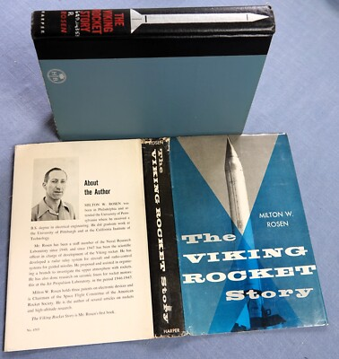 #ad #ad THE VIKING ROCKET STORY BY MILTON W. ROSEN 1955 HC DJ 1st Ed $75.00