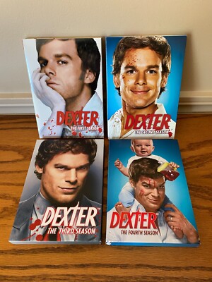 Dexter (series) Season 1, 2, 3, and 4 (DVD) - First, Second, Third, Fourth
