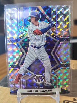 2022 Panini Mosaic Rookies Mosaic Prizm Greg Deichmann #211 Rookie RC