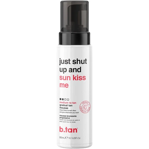 b.tan Gradual Self Tanner | Just Shut Up and Sunkiss Me Gradual Tanning Mousse