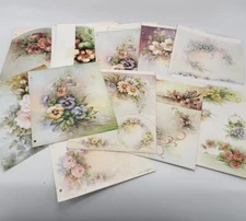 Vintage 1960's Sonie Ames Tri-Chem Liquid Embroidery Paint Instructions Lot 10pc