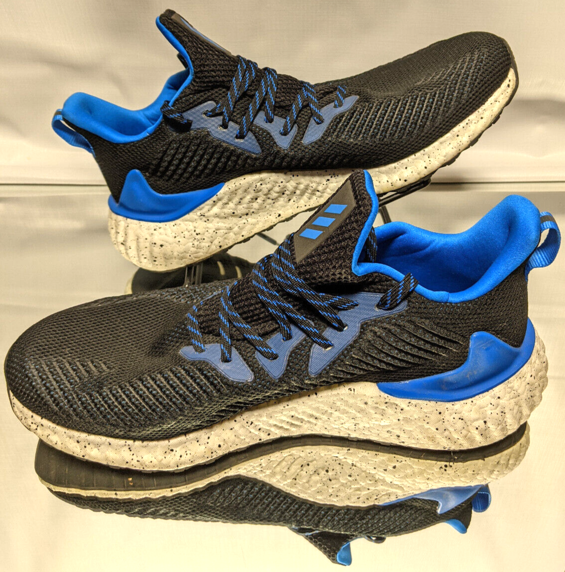Adidas AlphaBoost Glory Blue Black FW8009 Running Shoes Sneakers