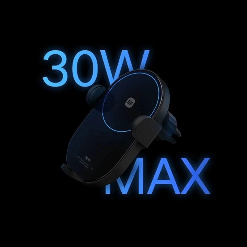 Xiaomi Mi 30W Qi Car Wireless Charger Infrared Sensor Phone Holder - Image 3 of 4