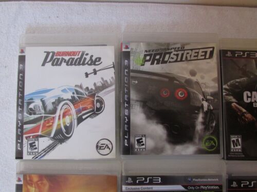 NEED FOR SPEED Lote Juego de 8 PlayStation 3 PS3 Black Ops + Más - Imagen 3 de 15