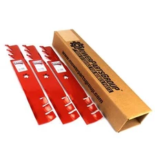 (3) Reaper Mulching Blades for Husqvarna, Poulan 48" 532173921 Made in USA