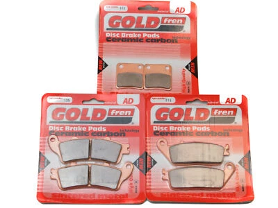 Brake Pads Front & Rear For Honda FJS 600 Silverwing ABS 276mm 2003-2009 - Image 1 of 4