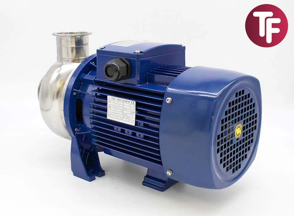 Enviroflex EFO-400-TC 3" Tri-Clamp Centrifugal Impeller Brewery Pump 400v - Image 3 of 4