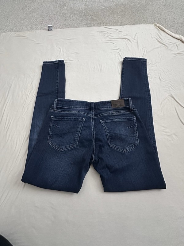 BKE Womens Jeans Size 26 Blue Skinny Mid Rise Universal Fit