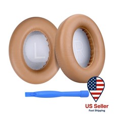 Replacement Ear Pads for Bose 700/NC700 Headphones Memory Foam PU Leather Khaki